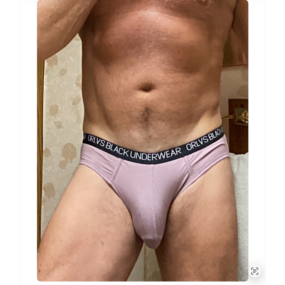Flesh color sexy brief, with black waist band, super soft and stretchy